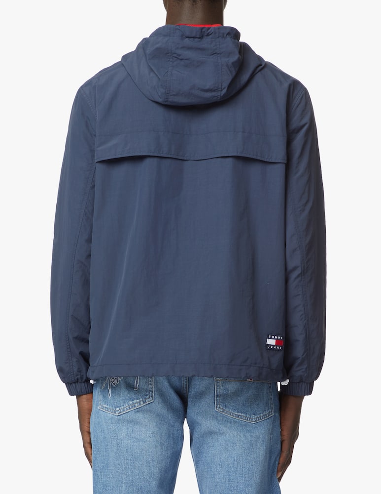 rinascente Tommy Jeans Chicago windbreaker nylon jacket - blue
