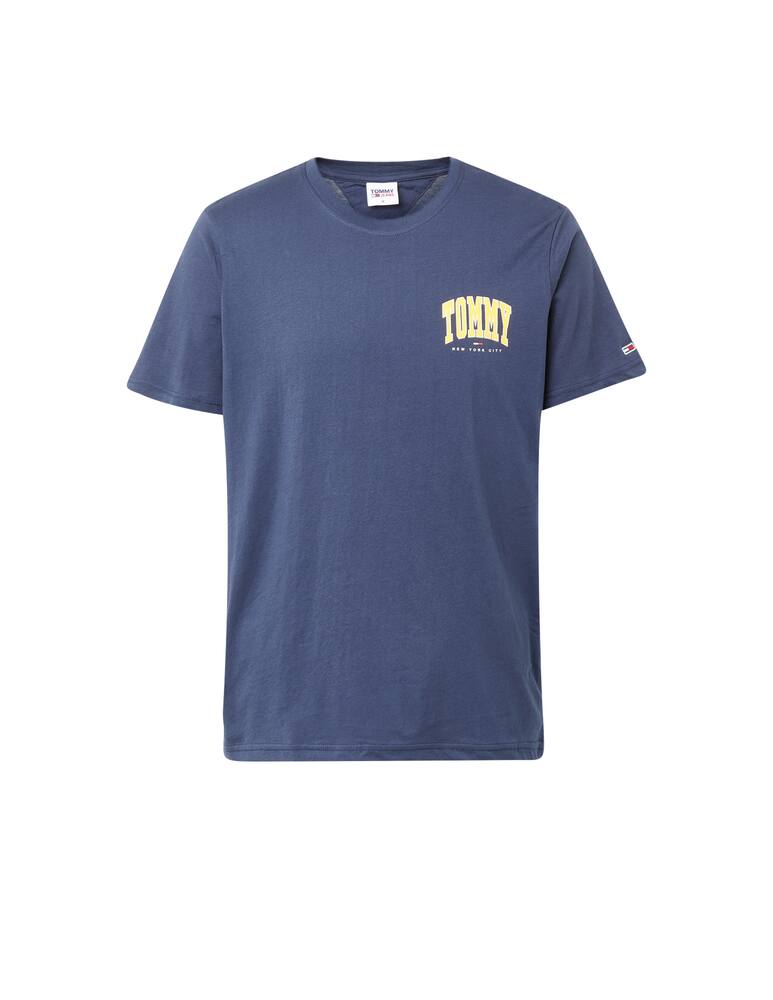 rinascente Tommy Jeans College logo t-shirt - blue