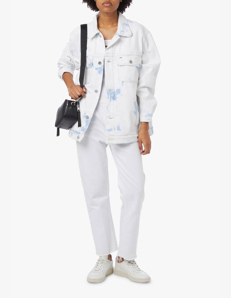 rinascente Tommy Jeans Giacca di jeans tie-dye - azzurro