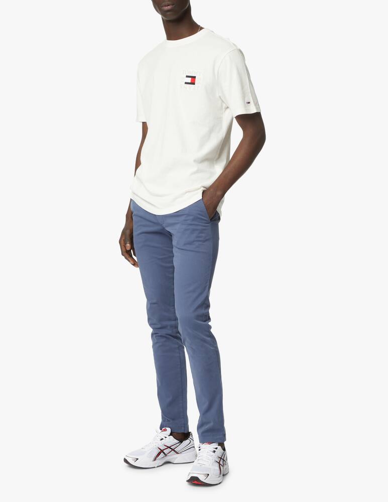 rinascente Tommy Jeans Maglietta box logo - bianco