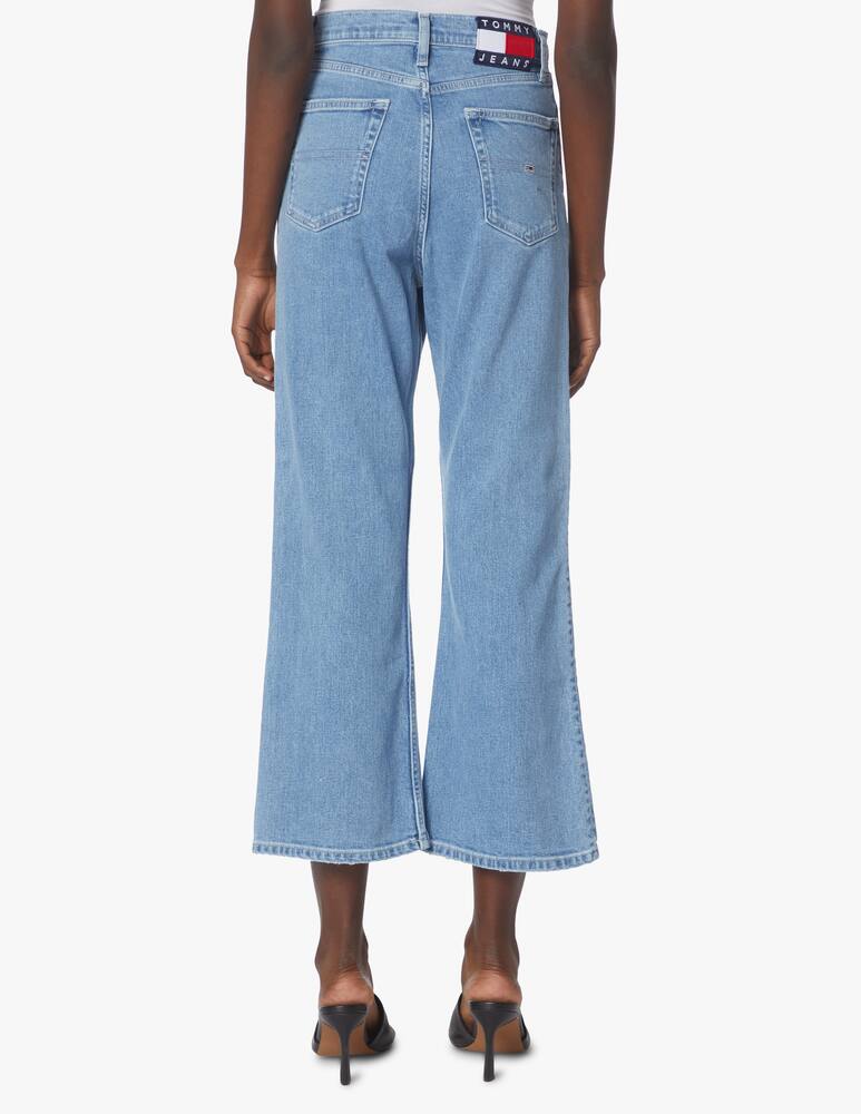 rinascente Tommy Jeans Jeans a vita alta flare Harper - azzurro