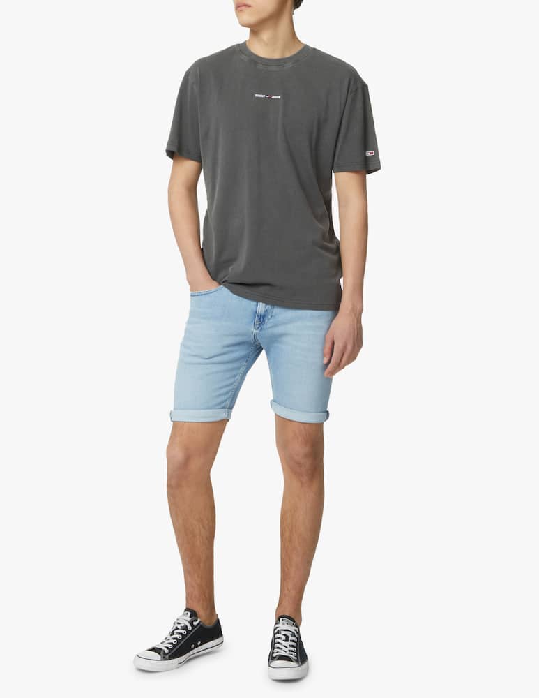 Tommy Jeans Bermuda in denim slim scanton chiaro - azzurro - immagine 1 Tommy Jeans Bermuda in denim slim scanton chiaro - azzurro - immagine 1