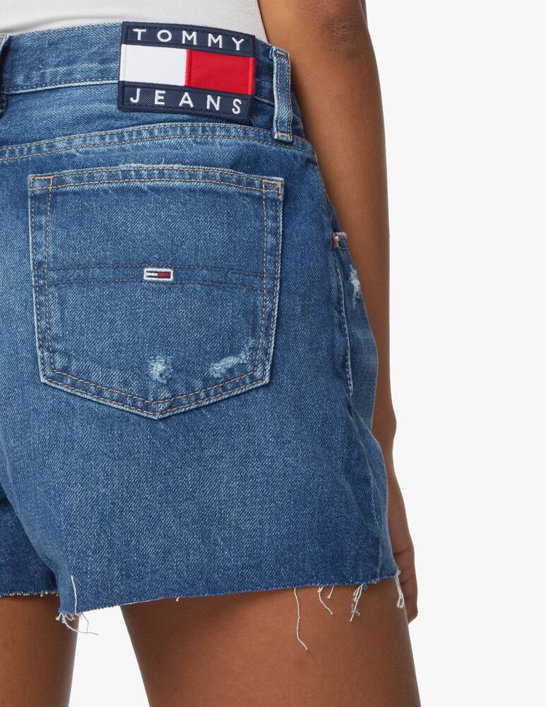 rinascente Tommy Jeans High rise denim shorts - blue