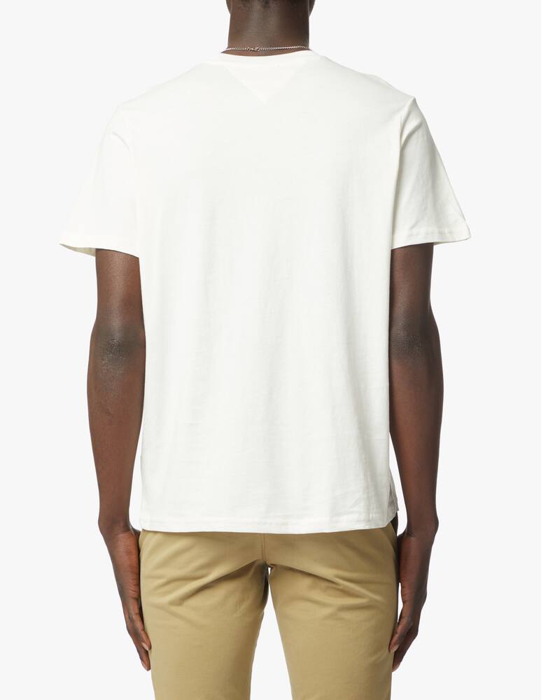 rinascente Tommy Jeans Maglietta corporate logo - bianco