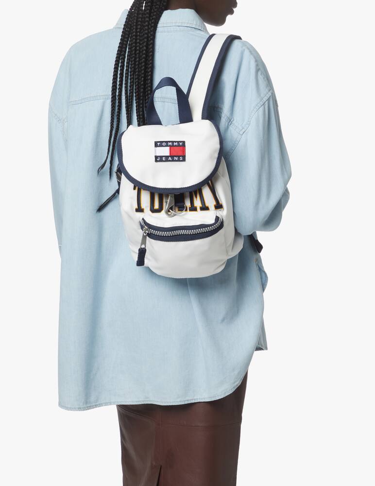 rinascente Tommy Jeans Heritage backpack - white