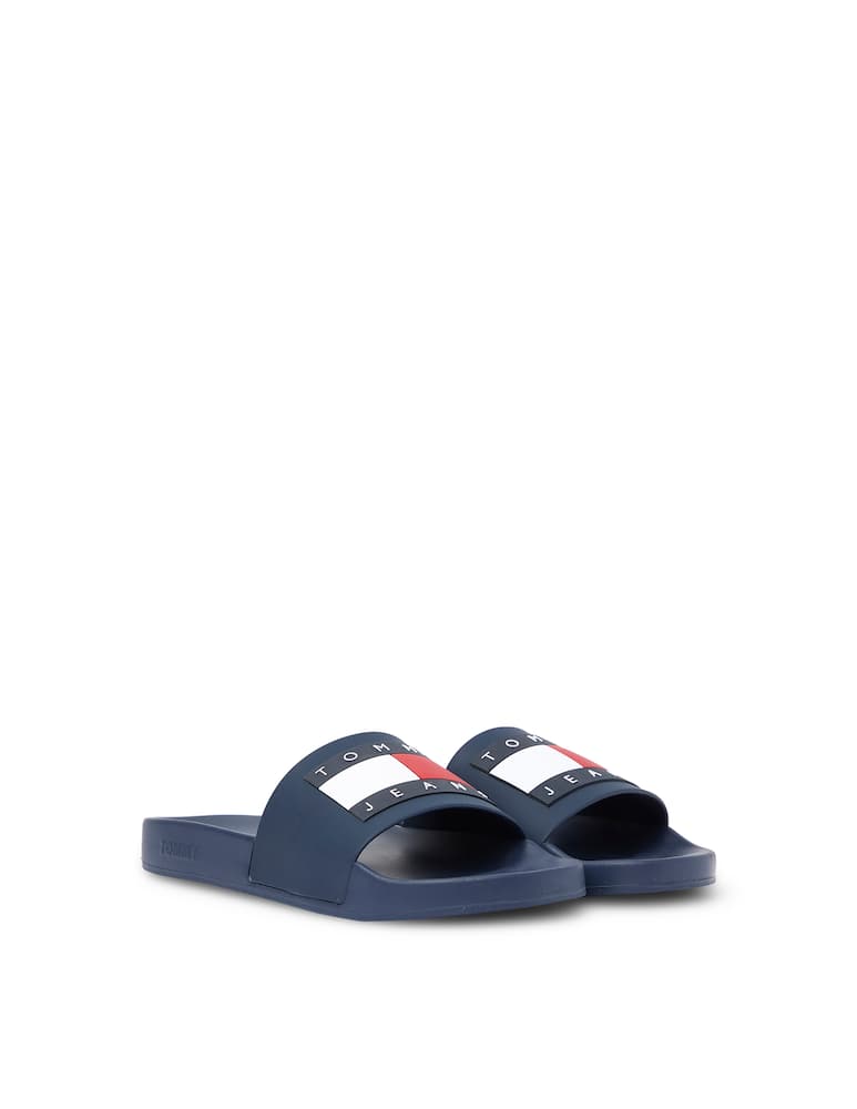 rinascente Tommy Hilfiger Printed slide - blue