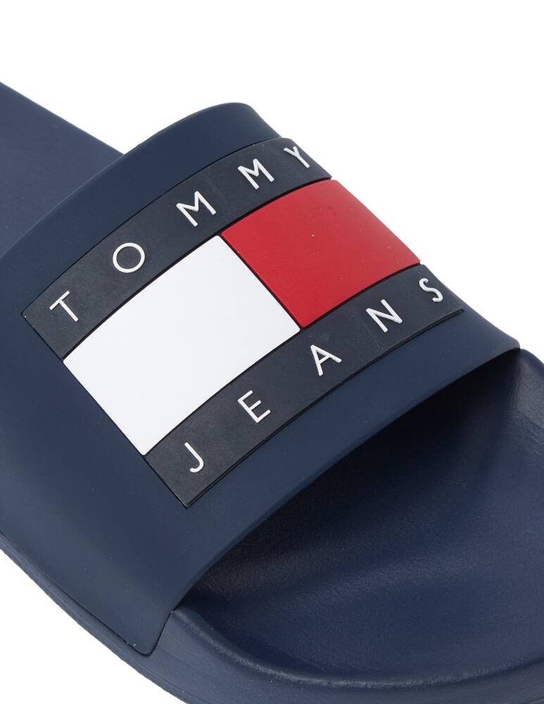 rinascente Tommy Hilfiger Printed slide - blue