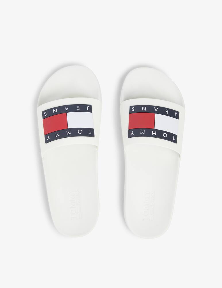 rinascente Tommy Hilfiger Printed slide - white