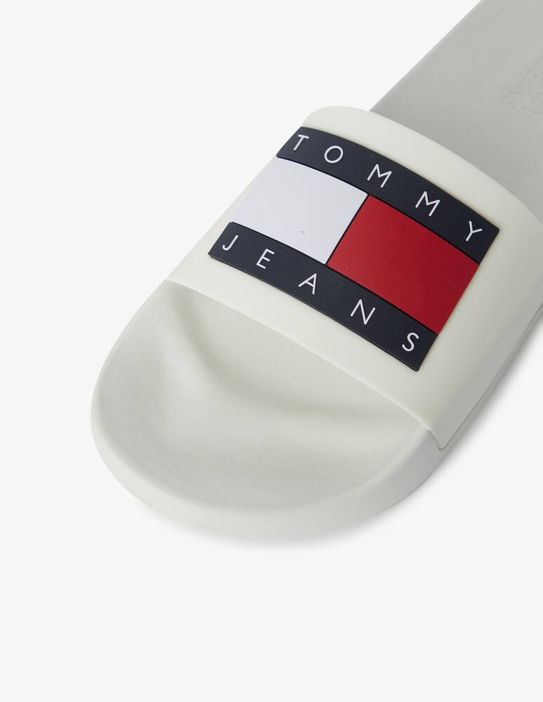 rinascente Tommy Hilfiger Printed slide - white