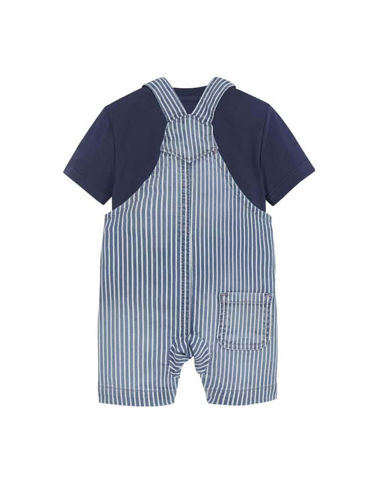 rinascente Tommy Hilfiger Baby set dungaree - Blu