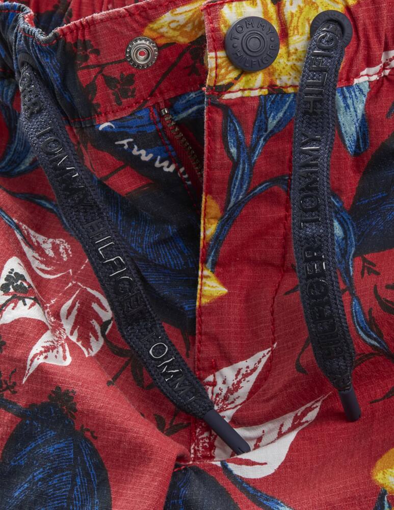 rinascente Tommy Hilfiger Tropical print pants - Rosso