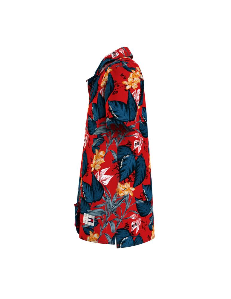 Tommy Hilfiger Camicia stampa tropical - Rosso - immagine 2 Tommy Hilfiger Camicia stampa tropical - Rosso - immagine 2