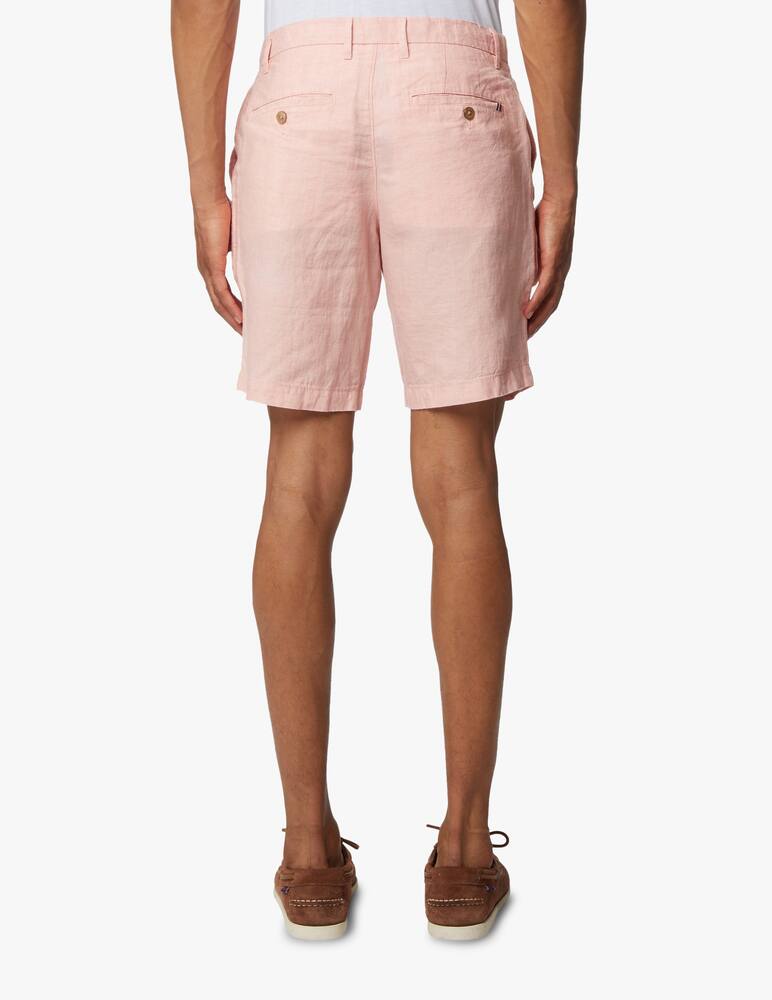 rinascente Tommy Hilfiger Brook 1 pince linen chino shorts - pink
