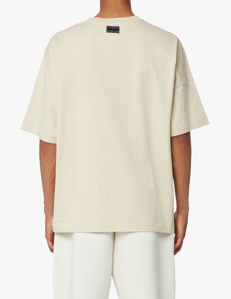 rinascente Tommy Hilfiger Maglietta girocollo over hilfiger - bianco