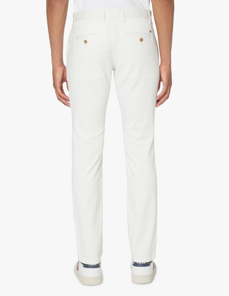 rinascente Tommy Hilfiger Th flex slim fit bleecker chino - white