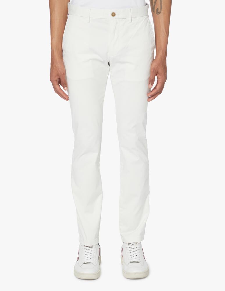 rinascente Tommy Hilfiger Th flex slim fit bleecker chino - white