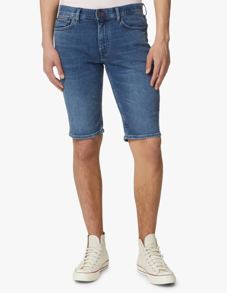 rinascente Tommy Hilfiger Bermuda di jeans tapered - blu
