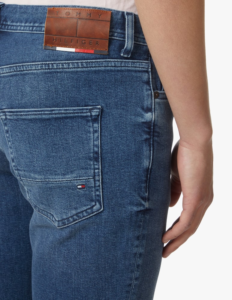 rinascente Tommy Hilfiger Bermuda di jeans tapered - blu