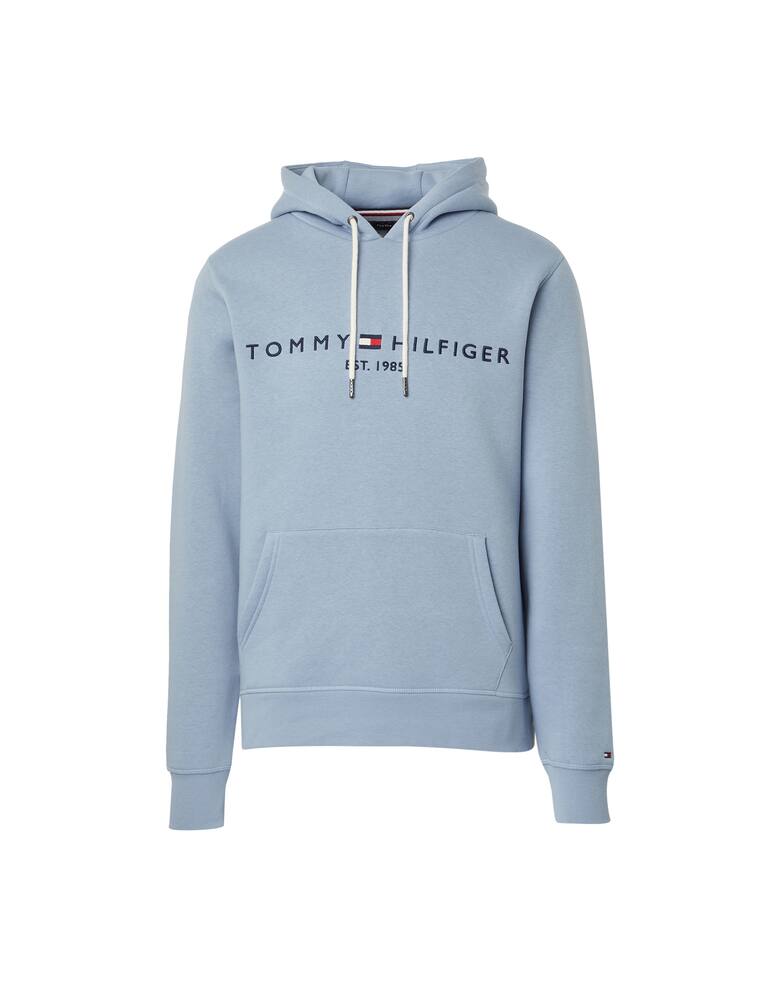rinascente Tommy Hilfiger Logo basic hoodie - light blue