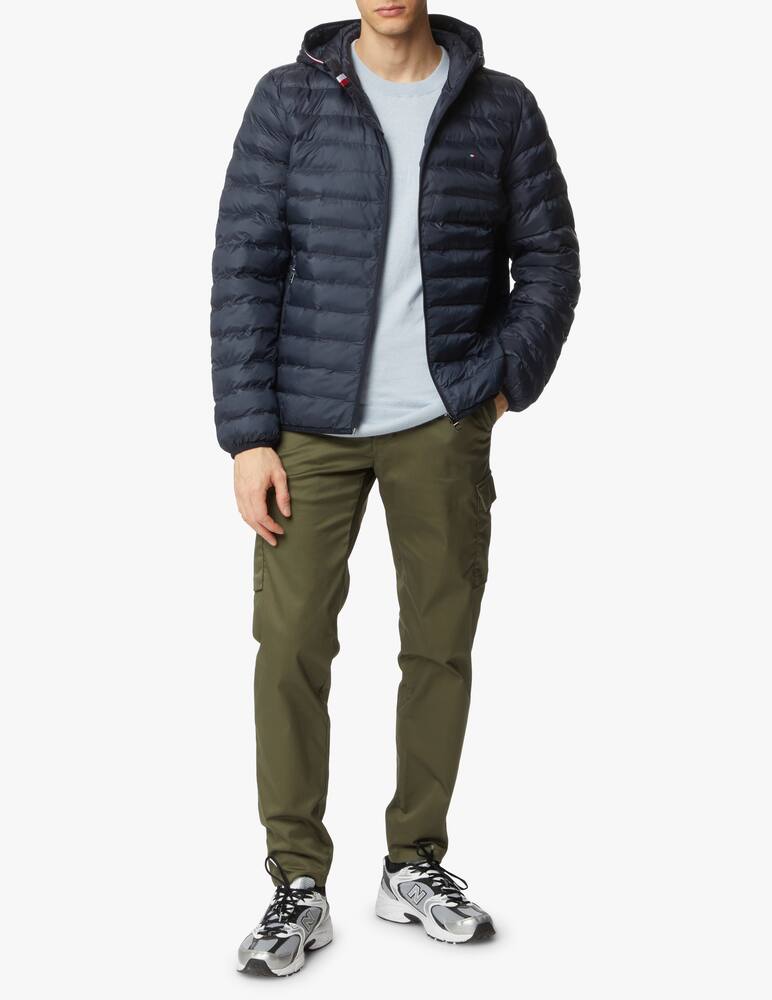 rinascente Tommy Hilfiger 100g hooded jacket - blue