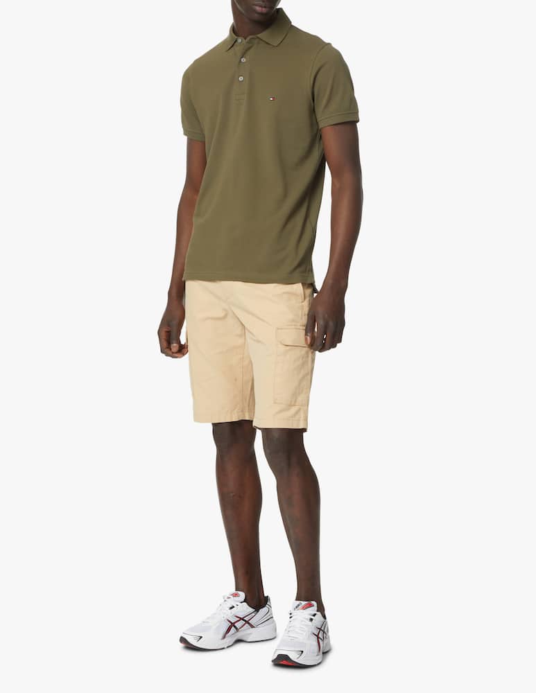 Tommy Hilfiger Slim short sleeve basic polo - green - picture 2 Tommy Hilfiger Slim short sleeve basic polo - green - picture 2