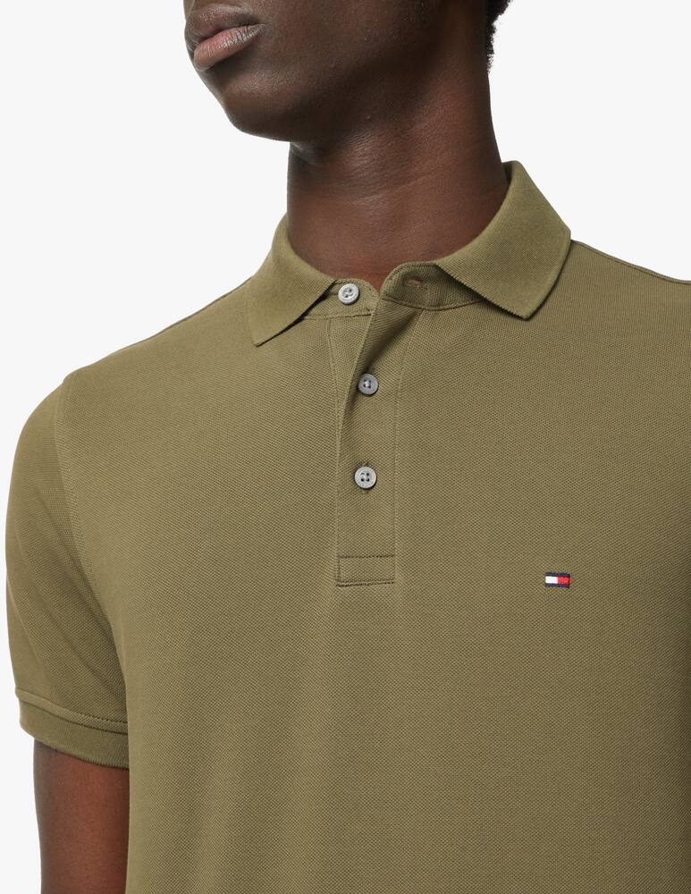 rinascente Tommy Hilfiger Polo manica corta slim basic tu - verde
