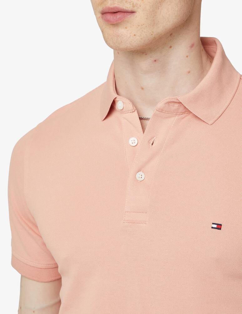 rinascente Tommy Hilfiger Polo manica corta slim basic tu - rosa