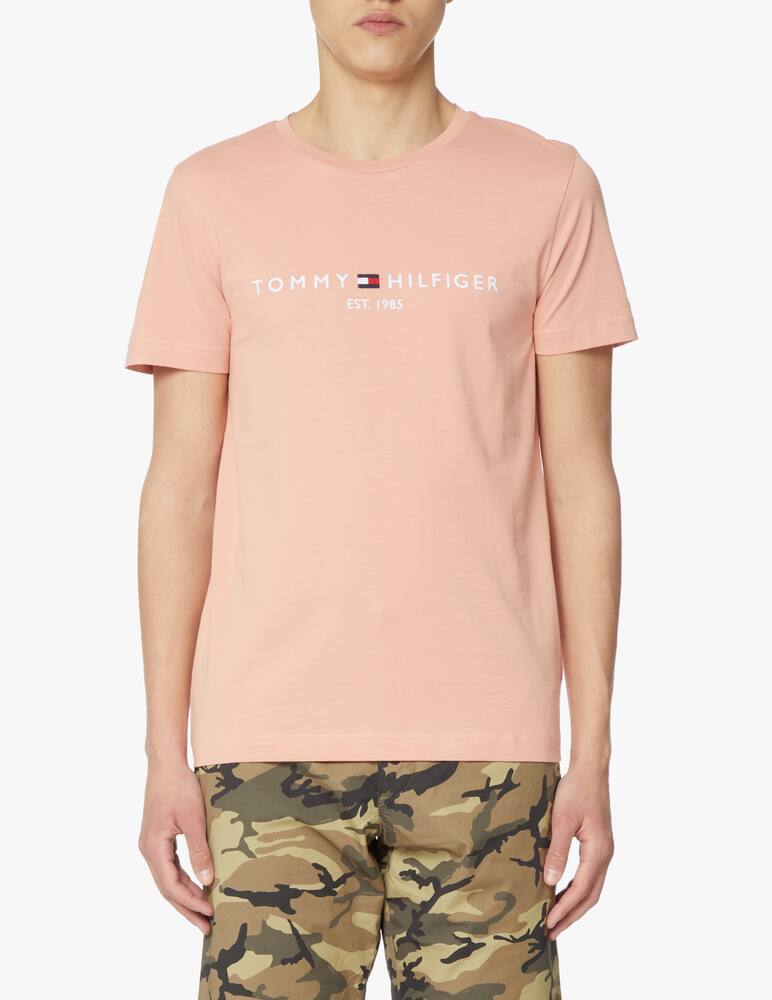 Tommy Hilfiger Logo basic t-shirt - pink - picture 1 Tommy Hilfiger Logo basic t-shirt - pink - picture 1