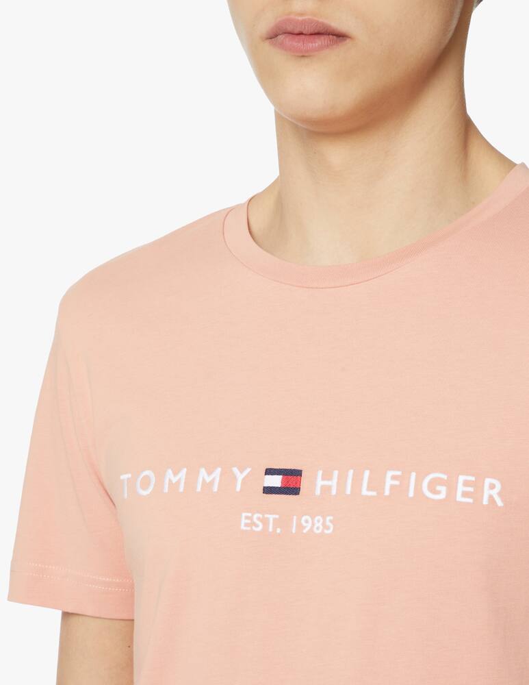 Tommy Hilfiger Logo basic t-shirt - pink - picture 4 Tommy Hilfiger Logo basic t-shirt - pink - picture 4