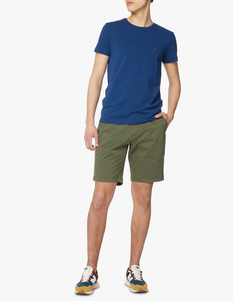 rinascente Tommy Hilfiger Maglietta girocollo slim basic loghino - blu