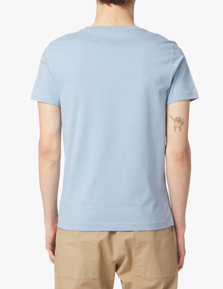 rinascente Tommy Hilfiger Maglietta girocollo logo basic - azzurro