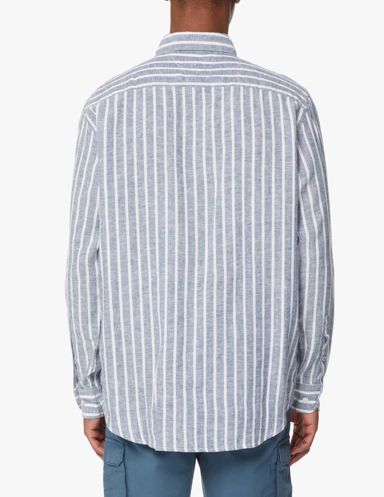 Tommy Hilfiger Linen mix striped shirt - multi - picture 3 Tommy Hilfiger Linen mix striped shirt - multi - picture 3