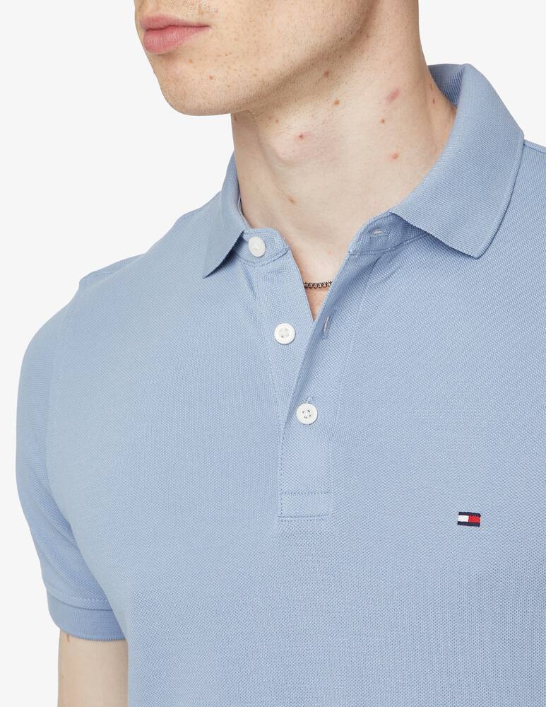 rinascente Tommy Hilfiger Polo manica corta slim basic tu - azzurro