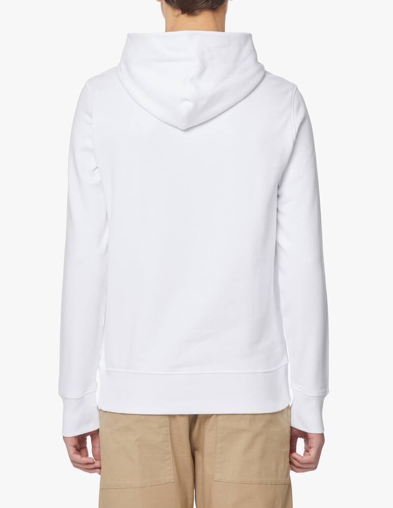 rinascente Tommy Hilfiger Felpa con cappuccio logo quadrato - bianco