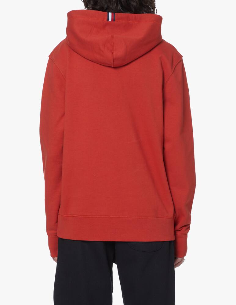rinascente Tommy Hilfiger Circle icon logo hoodie - red