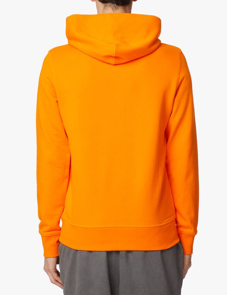 rinascente Tommy Hilfiger Felpa con cappuccio logo square - arancione
