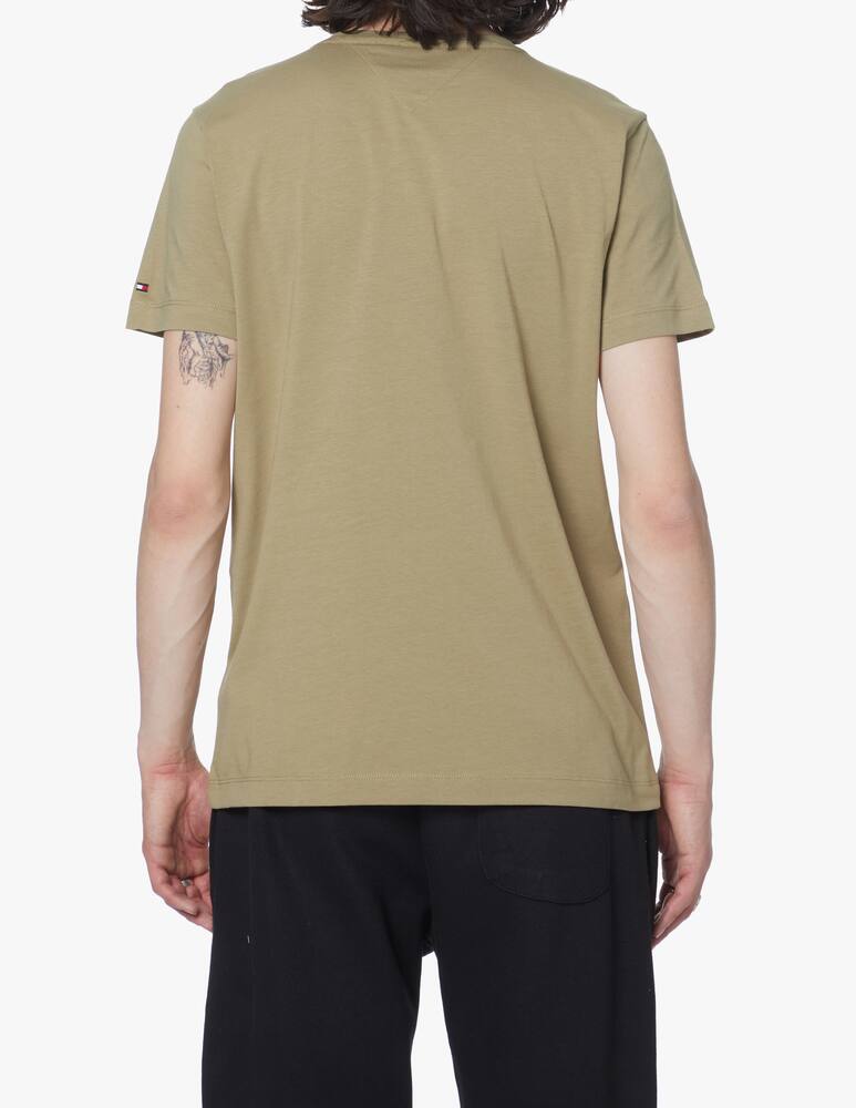 rinascente Tommy Hilfiger Maglietta girocollo logo quadrato - verde