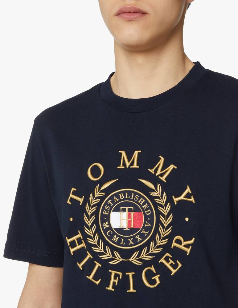 rinascente Tommy Hilfiger Maglietta girocollo logo circle icon - blu