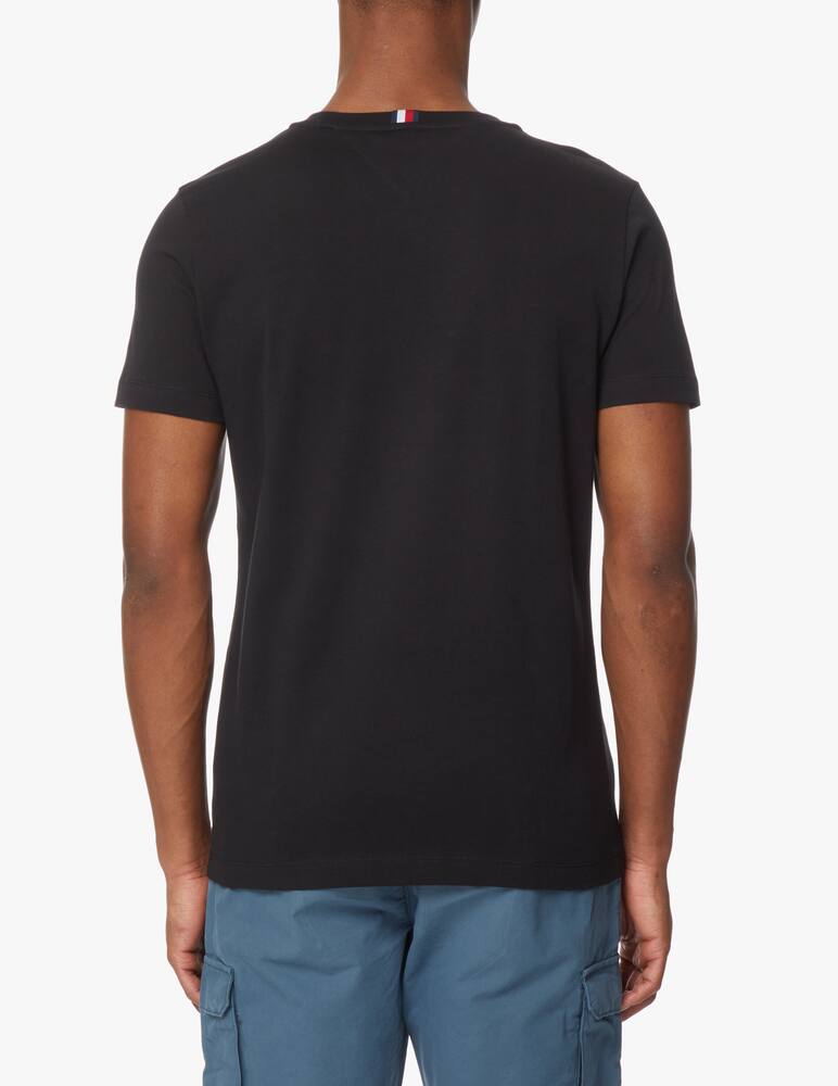 rinascente Tommy Hilfiger T-shirt camo lettering - black