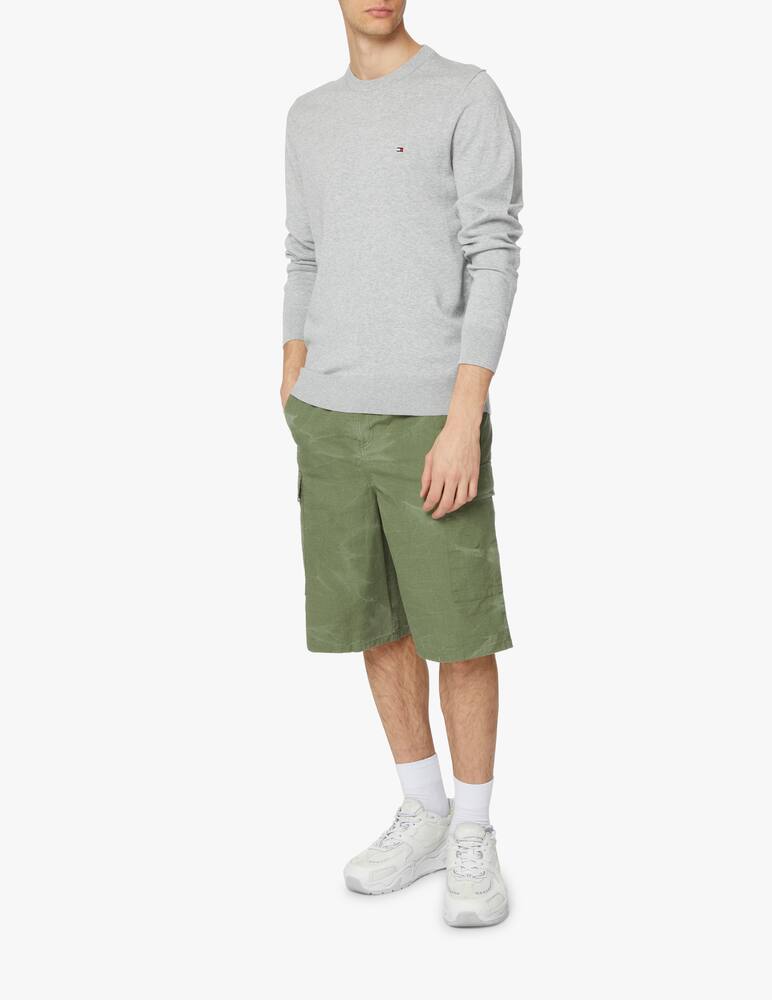 rinascente Tommy Hilfiger Cotton roundneck sweater - grey