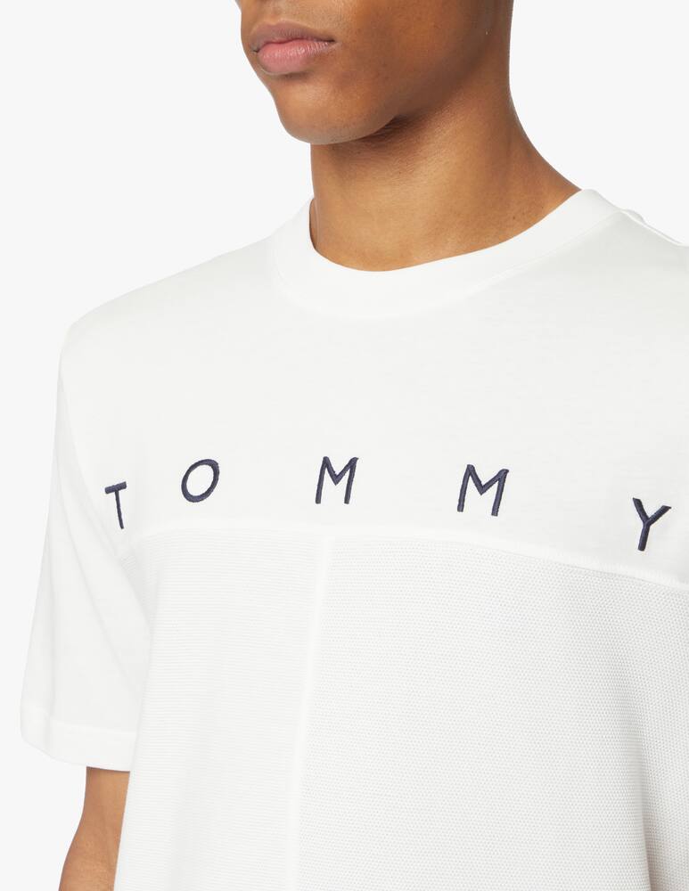 rinascente Tommy Hilfiger Roundneck t-shirt large flag - white