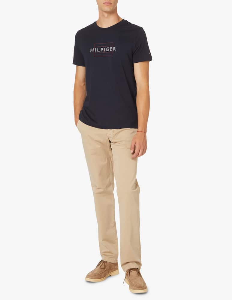 rinascente Tommy Hilfiger Pantalone chino denton satin - Beige