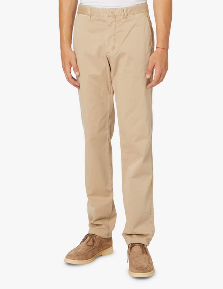 Tommy Hilfiger Pantalone chino denton satin - Beige - immagine 2 Tommy Hilfiger Pantalone chino denton satin - Beige - immagine 2