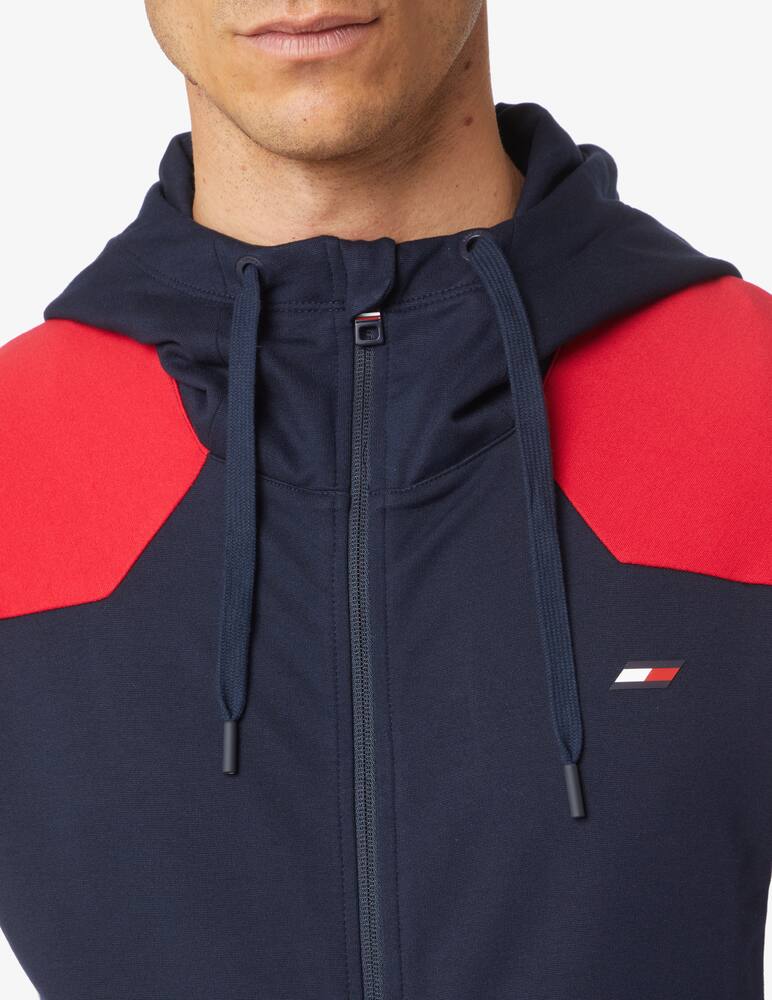 rinascente Tommy Hilfiger Felpa con cappuccio fzip - Multicolor