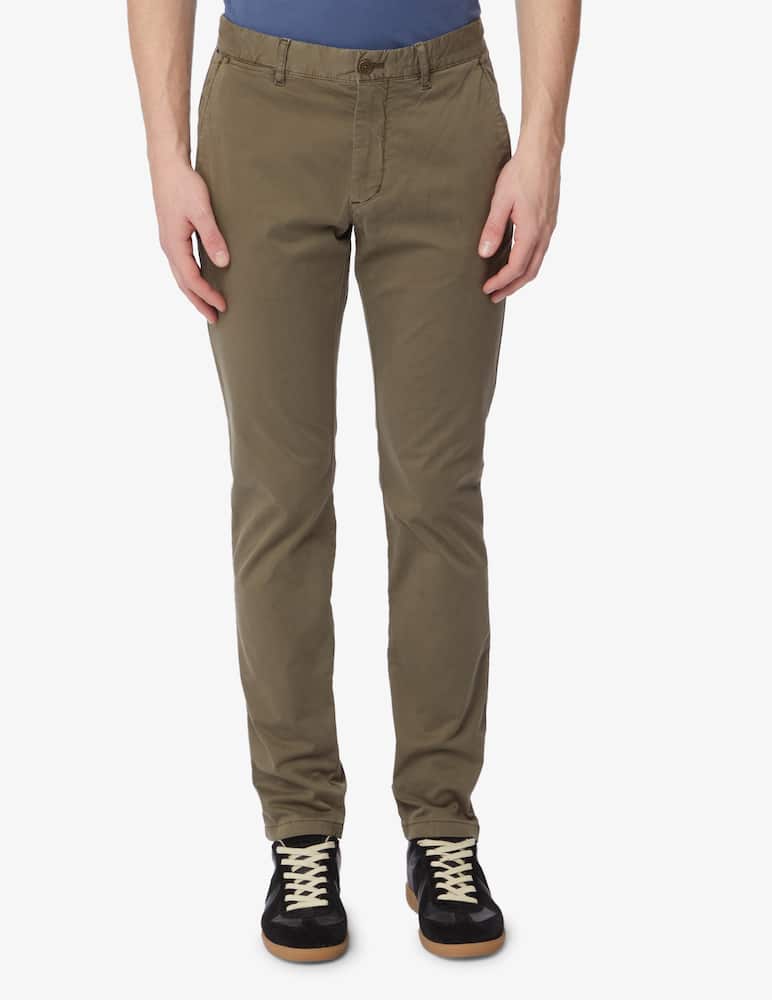 rinascente Tommy Hilfiger Bleecker satin chino pant - Green