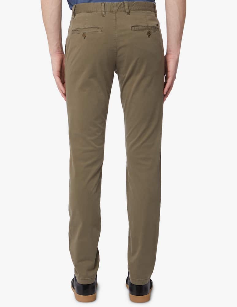 rinascente Tommy Hilfiger Bleecker satin chino pant - Green