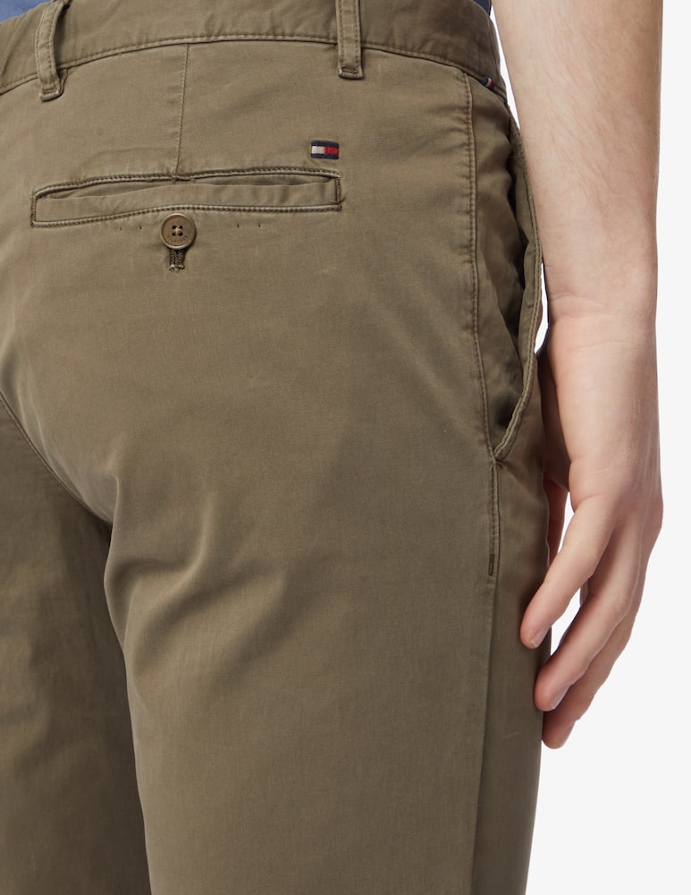 rinascente Tommy Hilfiger Bleecker satin chino pant - Green