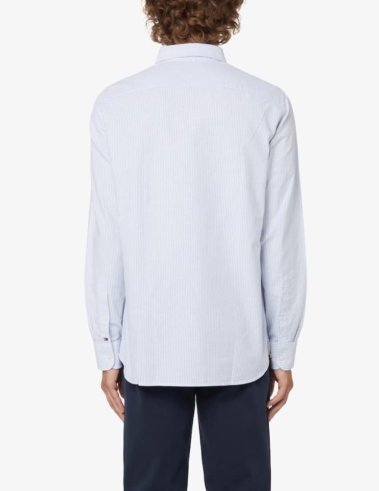 rinascente Tommy Hilfiger Striped poplin ithaca shirt - White