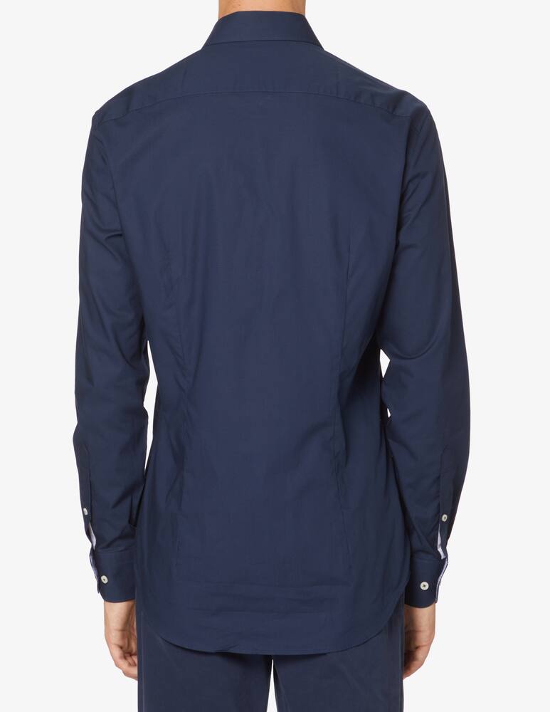 rinascente Tommy Hilfiger Popeline slim shirt - navy