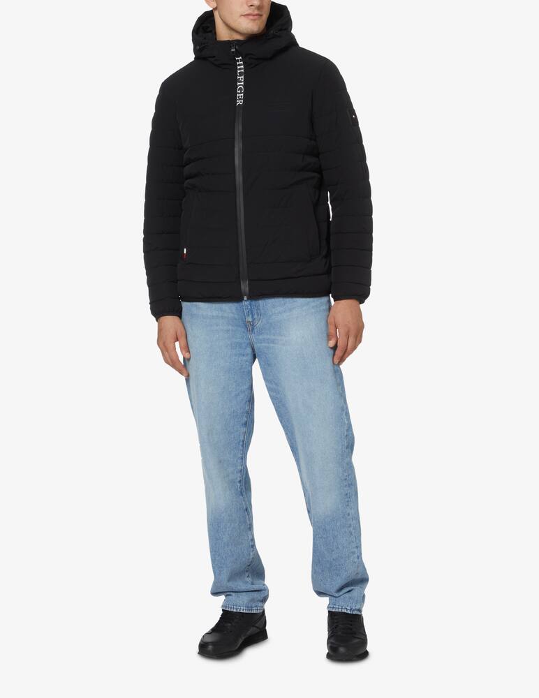 rinascente Tommy Hilfiger Giacca con cappuccio stretch padded - Nero